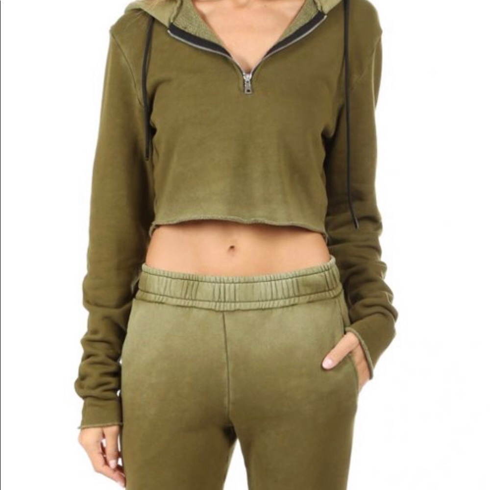 Cotton Citizen Zip Hoodie and Jogger Set